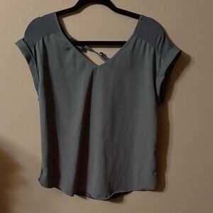Chic Dark Green Women's Blouse